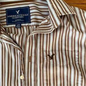 American Eagle Striped button down